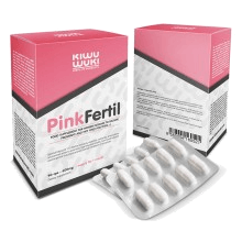 PinkFertil KIWU WUKI - 90 cps - na podporu plodnosti ženy + cena recenzie