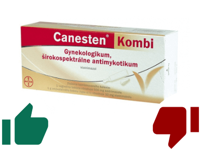 Canesten GYN Kombi recenzia Canesten GYN Kombi recenzia