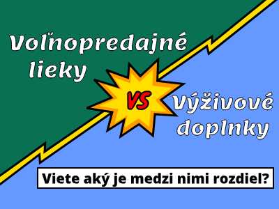 Voľnopredajné lieky a výživové doplnky - viete aký je medzi nimi rozdiel? Voľnopredajné lieky a výživové doplnky - viete aký je medzi nimi rozdiel?
