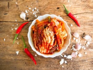 Kimchi - kórejské jedlo