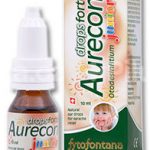 Fytofontana Aurecon drops forte Junior ušné kvapky 10 ml s obsahom rastlinných extraktov