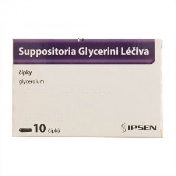 Suppositoria Glycerini Léčiva