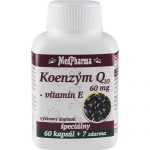 Koenzým Q10 60 mg + Vitamín E (60+7 kapsúl)