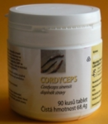 CORDYCEPS sinensis MRL - 500 mg sušenej huby
